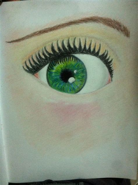 Green Eye Green Eyes Art Green