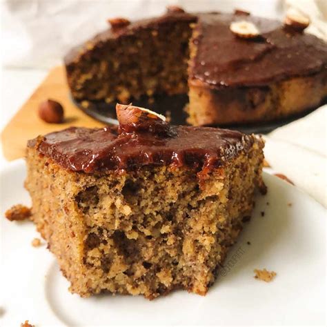 Gâteau à la poudre de noisettes sans farine Sainplement Healthy