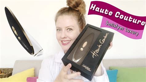 Haute Couture From Satisfyer Luxury Sex Toy Review Youtube