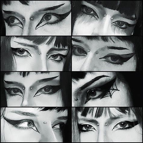 Trad Goth Makeup 🦇 Em 2024 Maquiagen Tutoriais De Maquiagem