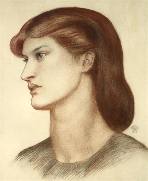 Dante Gabriel Rossetti Pre Raphaelite Painter Drawings ⁽³⁾ Tutt