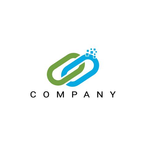 Data Link Logo Chain Link Logo Template 16119072 Vector Art At Vecteezy