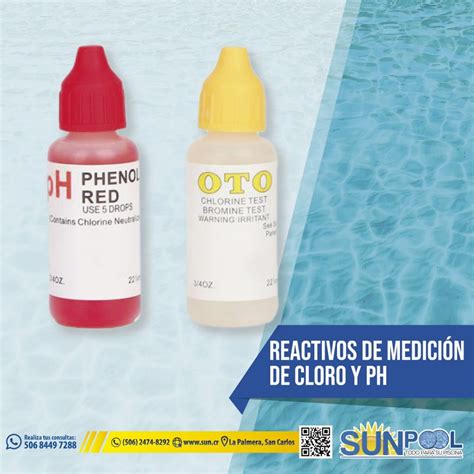 Reactivos De Medici N De Cloro Y Ph Sun Products Costa Rica