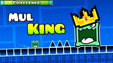 King Mulpan Mulpan Challenge Geometry Dash Youtube