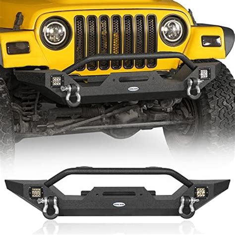 Amazon Tokmowin Wrangler Front Bumper Compatible With 1997 2006