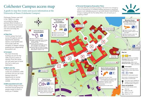 University Of Essex Campus Map