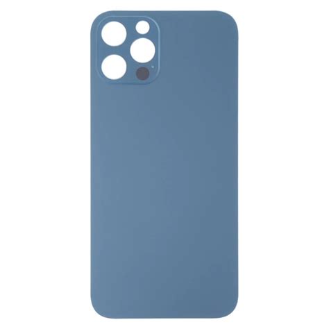 For Iphone 13 Pro Rear Back Glass Battery Cover Big Camera Hole Easy Fitting Sapphire Blue Nugsm