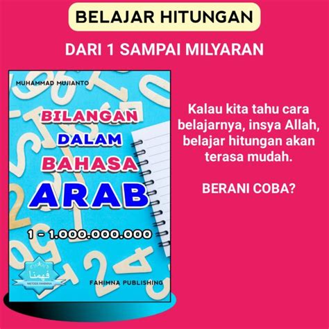 Jual BUKU BAHASA ARAB DASAR UNTUK PEMULA BUKU BILANGAN DALAM BAHASA