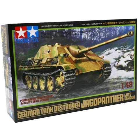 Tamiya German Tank Destroyer Jagdpanther Late Version Model Kit 32522