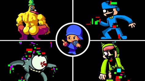 Fnf Pocoyo Vs Pibby Pocoyo All Phases Friday Night Funkin 12 Youtube