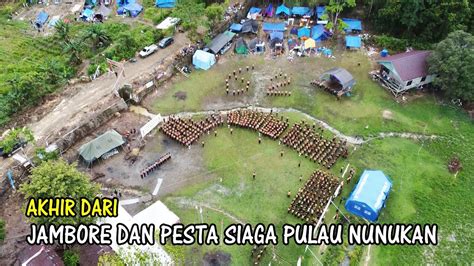 Upacara Penutupan Jambore Dan Pesta Siaga Pulau Nunukan Kwartir