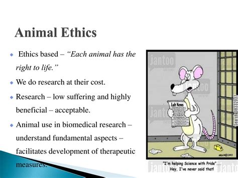 PPT - Biomedical Research Ethics: Animal Use and History PowerPoint