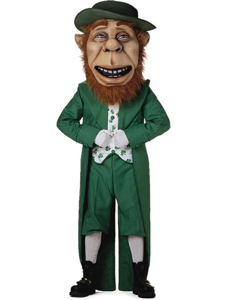 Leprechaun Mascot Uniform Made In The Usa Ships In 4 5 Weeks