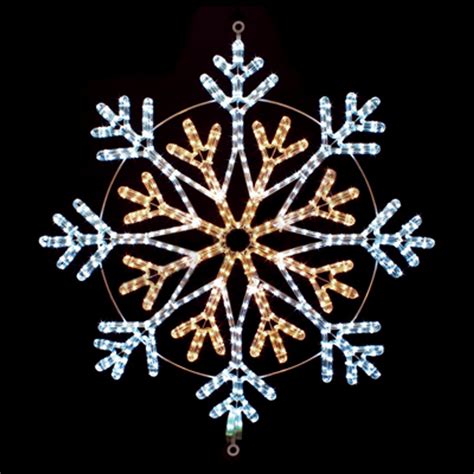 36 Inch Led Snowflake Led Rope Light Snowflake Motif