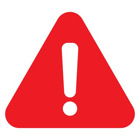 Warning Sign Icon Transparent Background 12042292 Png