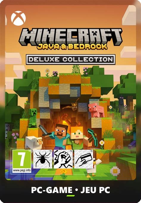 Minecraft Java And Bedrock Deluxe Collection Windows Download Games