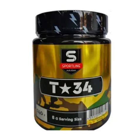 T34 240 гр → SportLine Nutrition ᐈ Купить в Казахстане | Алматы ...