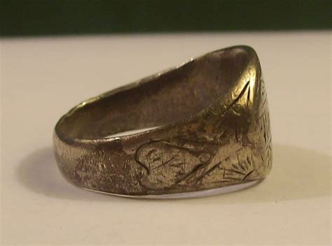 Silver Army Service Ring From The Philippines 1945 Collectors Weekly