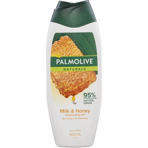 Palmolive Body Wash Shower Gel Naturals Milk Honey Ml Woolworths