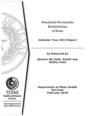 Fillable Online Hhs Template For Reports With Full Instructions