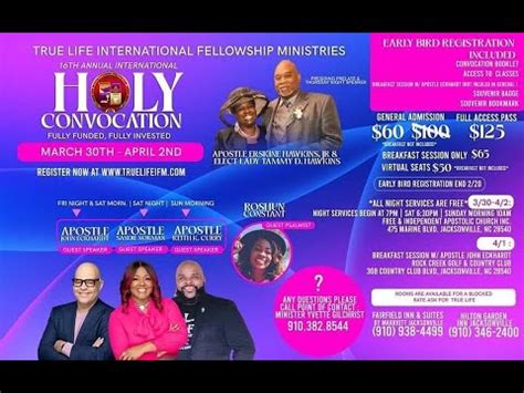 TLIF 16th Holy Convocation Night 2 YouTube