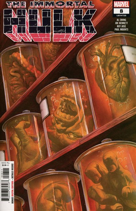 Immortal Hulk Cover A St Ptg Regular Alex Ross Cover