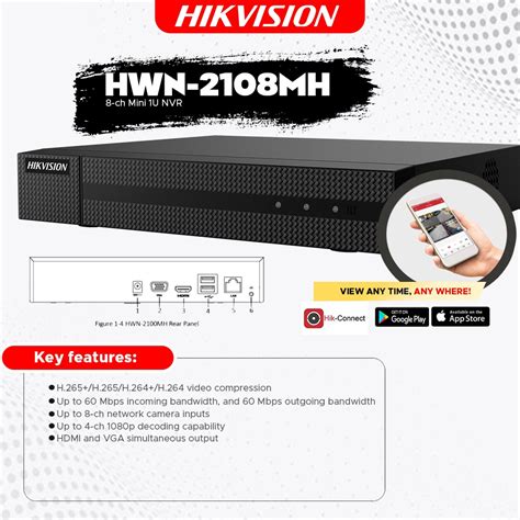 Hikvision Hwn Mh Ch Mini U Nvr Shopee Philippines