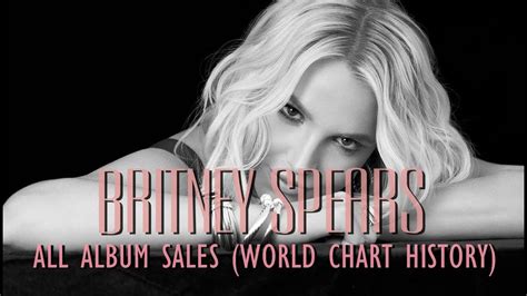 Britney Spears All Album Sales World Chart History 1998 2016 Youtube