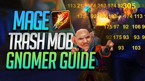 Wow Sod Phase Mage Gnomeregan Trash Mob Farming Guide Youtube