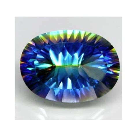 12.71 ct Natural multicolor mystic Quartz loose gemstone for sale