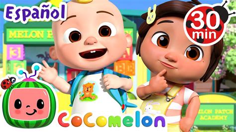 A la escuela iré Canciones Infantiles Caricaturas para bebes