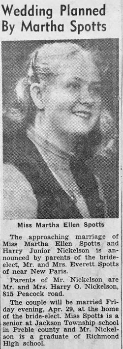 Martha Ellen Spotts Stevens 1930 2006 Mémorial Find a Grave