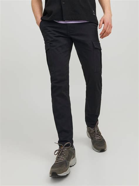 Pantalon Cargo Slim Fit Noir Jack And Jones®