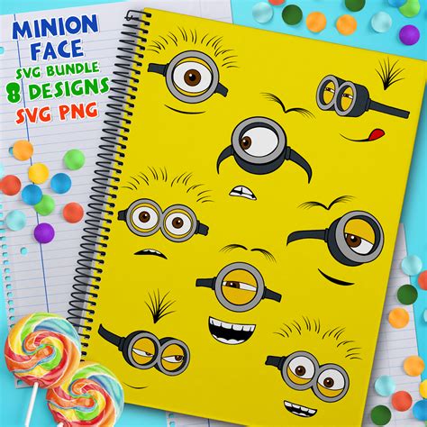 Printable Minion Face