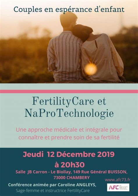 Couples en espérance d enfant conférence sur la NaProtechnologie