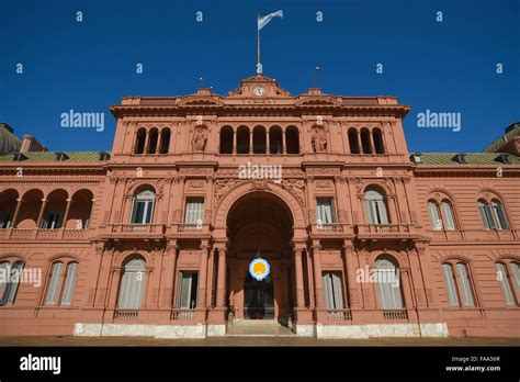 Casa Rosada Pink House Presidential Palace Hi Res Stock Photography And