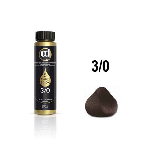 Масло для окрашивания волос Constant Delight MAGIC 5 OILS 3-0 Темно ...