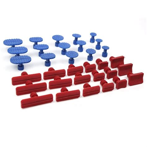 33pcs Glue Pulling Tabs Pdr King Glue Tabs Auto Body Dent Repair Tool ...