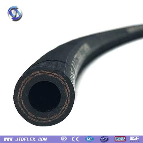 High Tensile Cords Fiber Braids Sae R Hydraulic Rubber Hose For