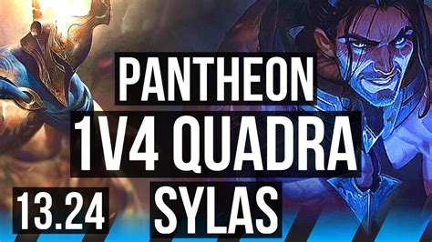 PANTH Vs SYLAS MID 1v4 Quadra 7 Solo Kills 65 Winrate 12 3 10