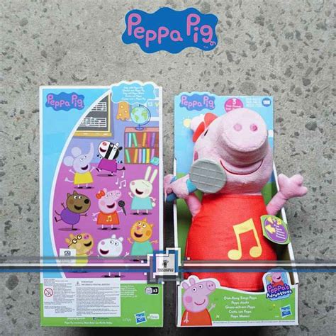 Jual Peppa Pig Oink Along Songs Peppa Singing Plush Doll Di Seller