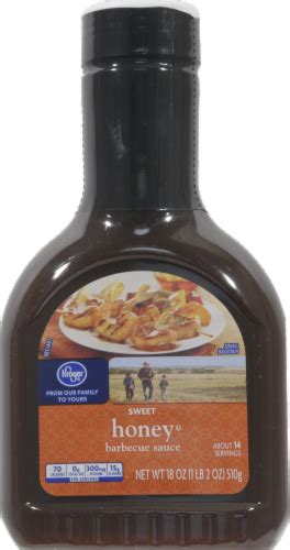 Kroger® Sweet Honey Barbecue Sauce 18 Oz Kroger