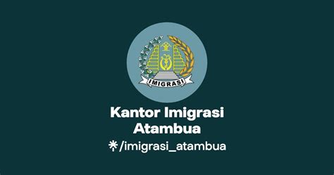 Kantor Imigrasi Atambua Twitter Instagram Facebook Linktree