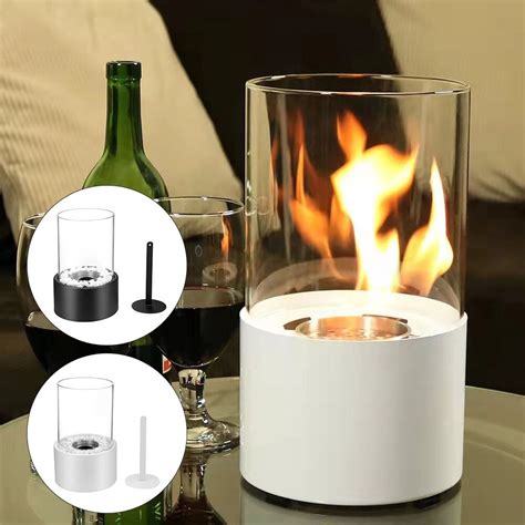 Cheminée de table Wit Cheminée Bio éthanol portable 1pc Bol à feu