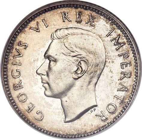 6 Pence George VI Rex Imperator South Africa Numista