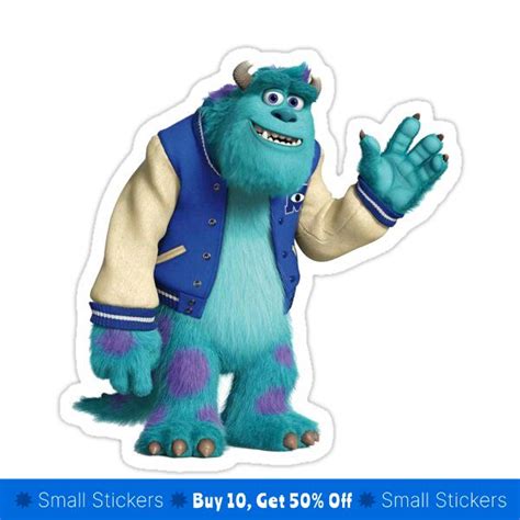 Sully Sticker For Sale By Emkennedy98 Disney Sticker Stickers