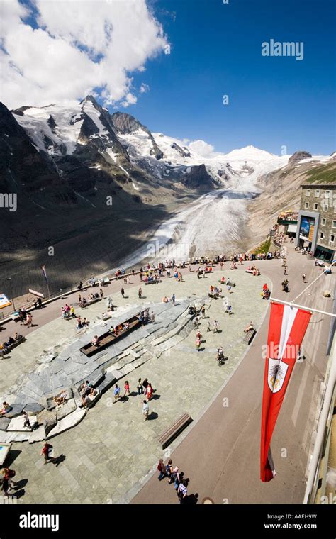 The Mountain Grossglockner M With Its Glacier Pasterze High