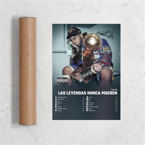 Anuel Aa Las Leyendas Nunca Mueren Album Cover Poster Print Etsy