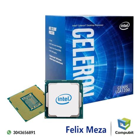 Procesador Intel Celeron G Lga Compubit