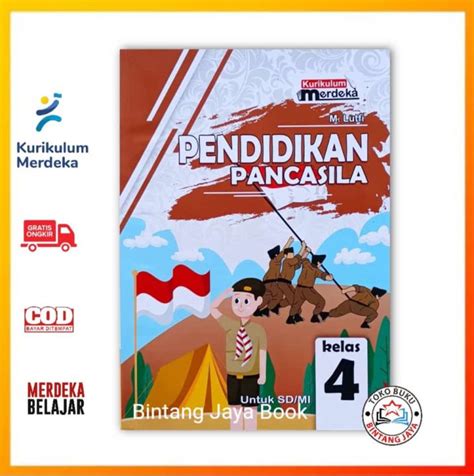 Buku Pendidikan Pancasila Dan Kewarganegaraan Ppkn Kelas 4 Sd Kurikulum